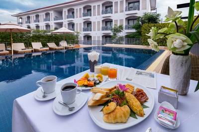 柬埔寨暹粒 达姆雷吴哥酒店 Damrei Angkor Hotel Siem Reap一晚住宿(五星豪华酒店/含早含税价格)